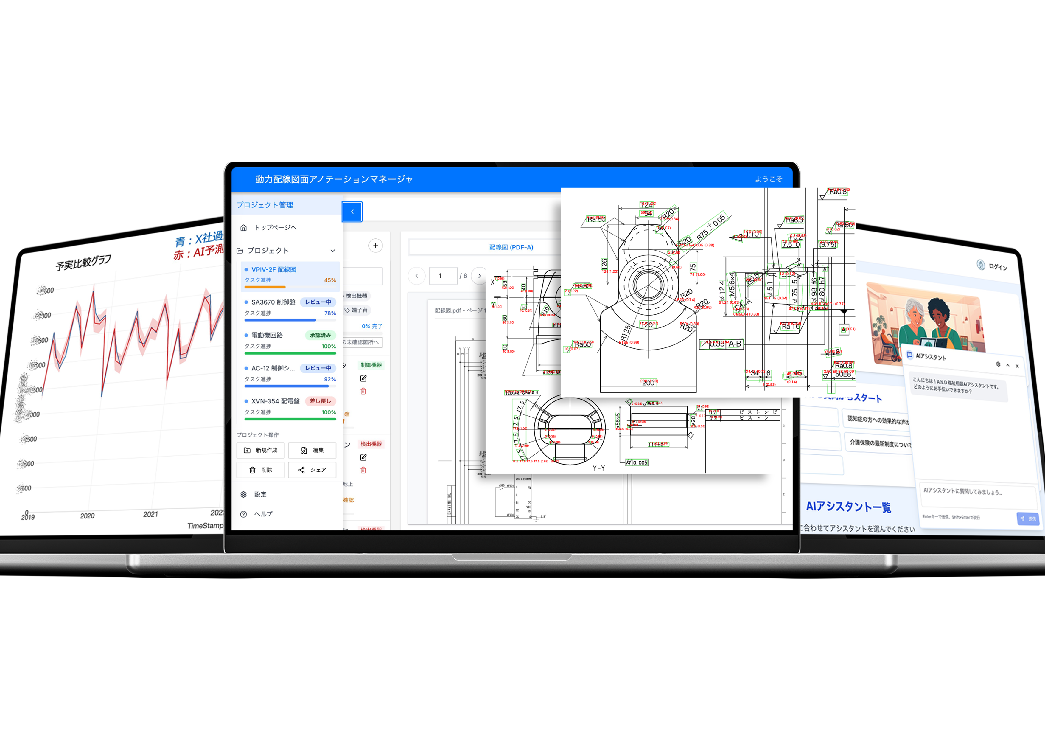 A.N.D AI ポートフォリオ Key Visual 1